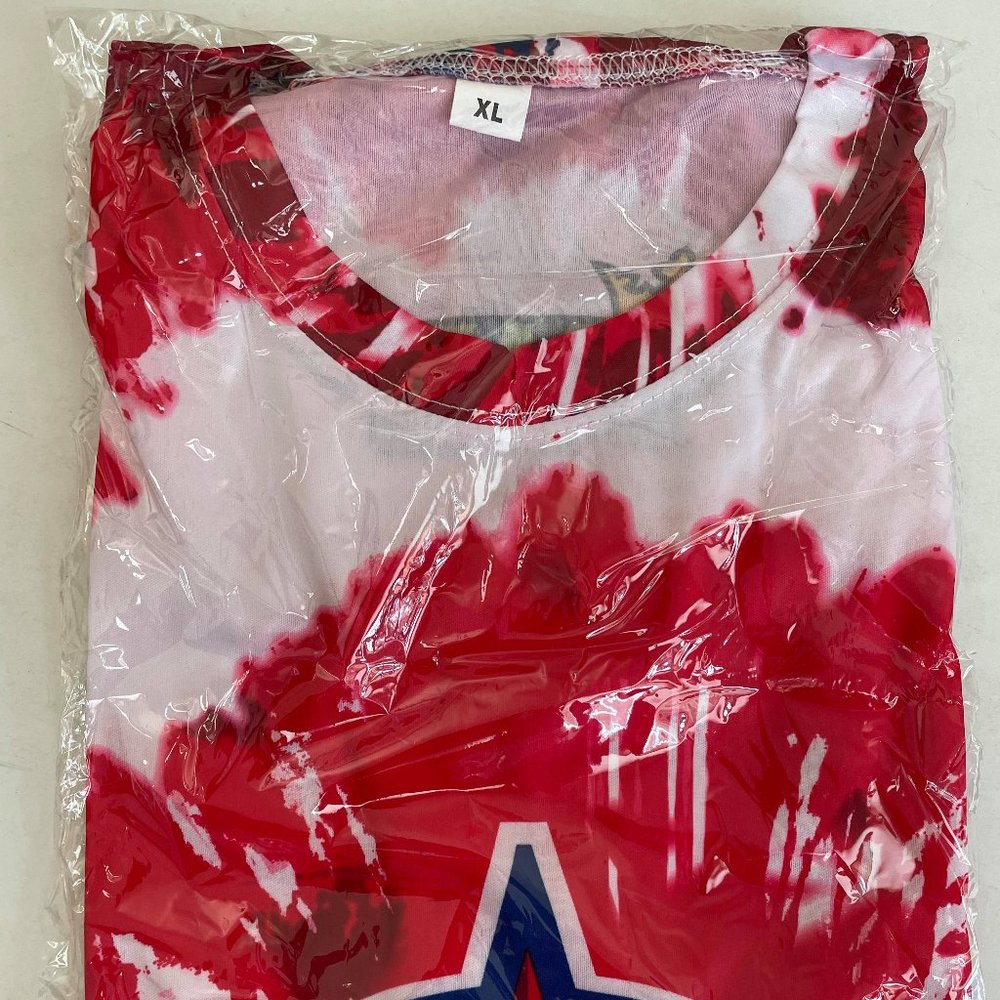 NWT- Angels Baseball Tie Dye Shirt  Sz XL -Rare